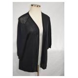 Chicos capris and cardigan. XL