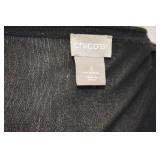 Chicos capris and cardigan. XL