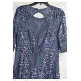R&M Richards Navy blue dress. 10P