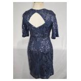 R&M Richards Navy blue dress. 10P
