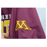 Minnesota Golden Gophers Wind breaker jacket XL