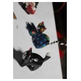 Assorted Collection of Cat Figurines and Decorative Items