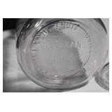 Vintage Cleveland Fruit Jar with Lid