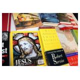 Collection of Various Books Including Historical and Fiction Titles