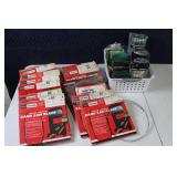 Lot of Craftsman Wood Cutting Band Saw Blades and Sanding Belts with Assorted Cleaning Pads