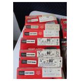 Lot of Craftsman Wood Cutting Band Saw Blades and Sanding Belts with Assorted Cleaning Pads