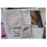 Great Planes PT-40 MKII Trainer RC Airplane Kit with Accessories, Plane Pictures, Booklets, & Calendar