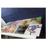 Lot of 12 Vintage Vinyl Records - Various Artists and Genres