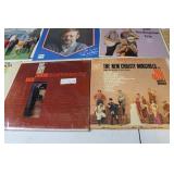 Lot of 12 Vintage Vinyl Records - Various Artists and Genres