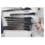 Republic Airlines Vintage Collection - Silverware and Glassware Set - Republic Airlines System Timetable