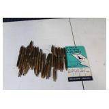 Lot of 30 Vintage North Central Airlines Brass Pens and Gate Pass