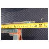 Used Adjustable Metal Foldable Sawhorse with 43" Length