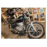 Used Kawasaki LTD 440 Motorcycle with Windshield