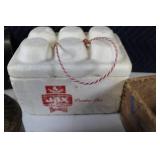 Assorted Collection with Antique Lantern, Vintage Lunchbox, and More