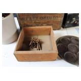 Assorted Collection with Antique Lantern, Vintage Lunchbox, and More