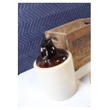 Assorted Collection with Antique Lantern, Vintage Lunchbox, and More