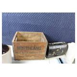 Assorted Collection with Antique Lantern, Vintage Lunchbox, and More