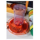 Collection of Bird Feeders with Bird Stop Protective Mesh