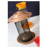 Collection of Bird Feeders with Bird Stop Protective Mesh