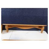 Set of 4 Vintage Wooden Wall Shelves - Various Designs