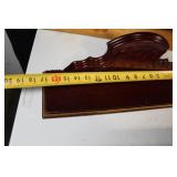 Set of 4 Vintage Wooden Wall Shelves - Various Designs