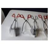 Set of BBQ Grilling Tools with Grill Basket