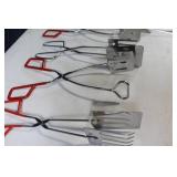 Set of BBQ Grilling Tools with Grill Basket