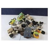 Assorted Heavy-Duty Tie-Down Straps and Pulley System