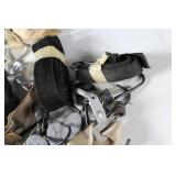 Assorted Heavy-Duty Tie-Down Straps and Pulley System