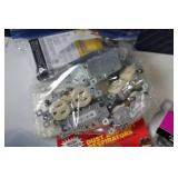 Assorted Electrical and Hardware Supplies