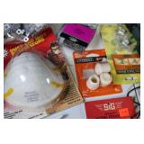 Assorted Electrical and Hardware Supplies