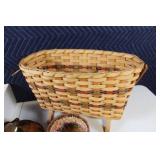 Collection of Baskets and Miscellaneous Household Items