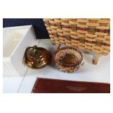 Collection of Baskets and Miscellaneous Household Items