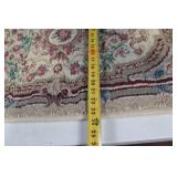 Decorative Floral Patterned Area Rug, 2ft x 6.5ft