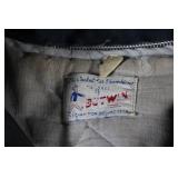 Collection of Vintage Outerwear with Orange Hunting Vests and Butwin Jacket