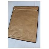 Framed Vintage Owl Quilling Artwork on Black Velvet