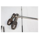 Assorted Metalworking Tap and Die Set with T-Handle Tap Wrench