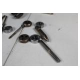 Assorted Metalworking Tap and Die Set with T-Handle Tap Wrench