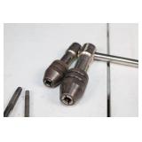 Assorted Metalworking Tap and Die Set with T-Handle Tap Wrench