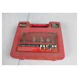 Wolfcraft Router Table 540 with Hickory 6-Piece Router Bit Set