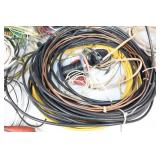 Collection of Assorted Electrical Cables and Wiring Components