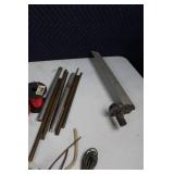 Collection of Assorted Electrical Cables and Wiring Components