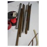 Collection of Assorted Electrical Cables and Wiring Components