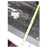 Large Black Plastic Dust Pan