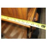 Solid Wood Roll-Top Desk with Ample Storage