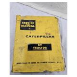 Caterpillar D9 Tractor Service Manual covering serial numbers 66A3266-UP