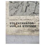 Disassembly and Assembly 235 Excavator Vehicle Systems Manual