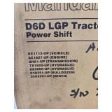 Caterpillar D6D LGP Tractor Parts Manual