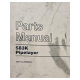 Caterpillar 583K Pipelayer Parts Manual
