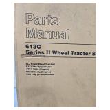 Caterpillar 613C Series II Wheel Tractor Scraper Parts Manual